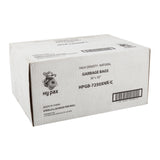 Garbage Bags 36x50 HD Natural, Case 25x8