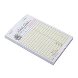 Guest Check Single 3.4x5.1" Bilingual 11ln, Case 100x10x10