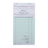 Guest Check Single 3.5x6.7" Bilingual 11ln, Case 100x10x5