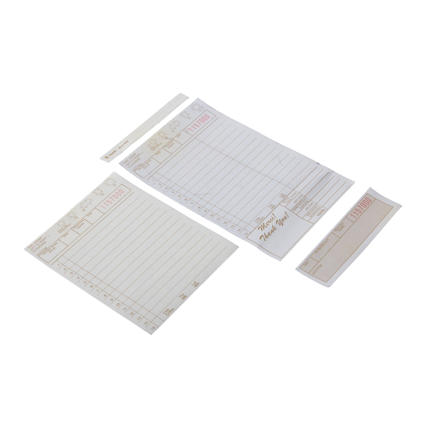 Guest Check 2 Part 4.2x8.4" Bilingual 15ln, Case 250x8