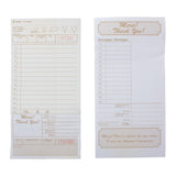 Guest Check 2 Part 4.2x8.4" Bilingual 15ln, Case 250x8