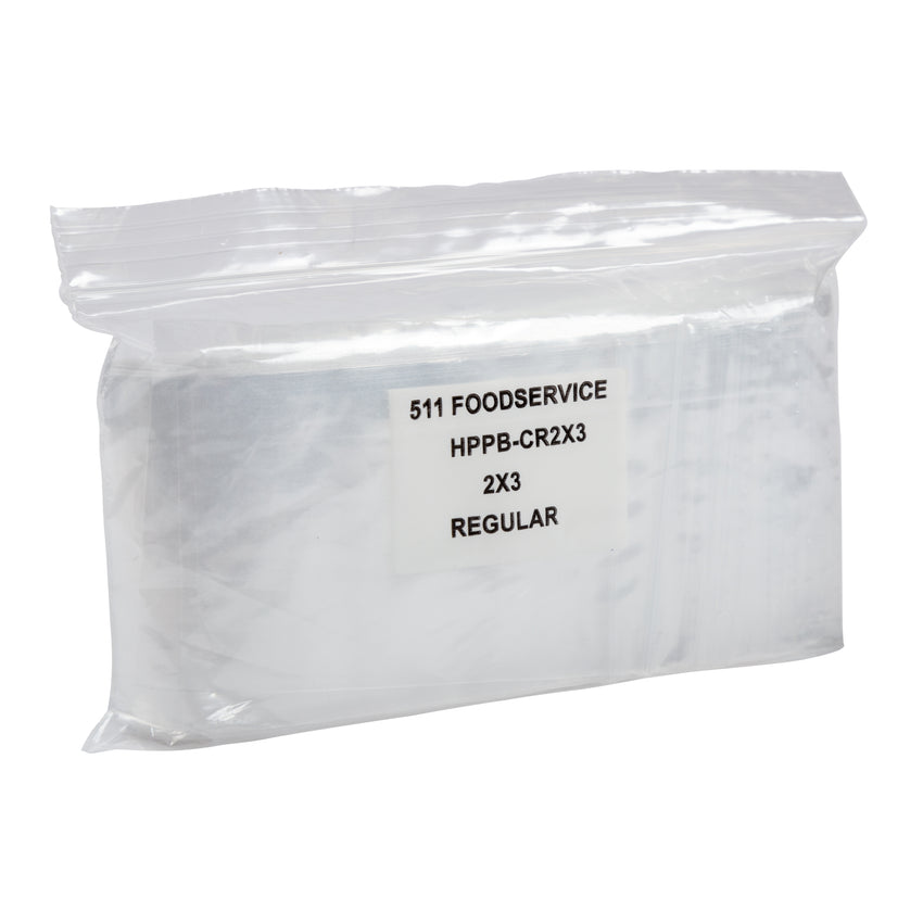 Sacchetti Trasparenti 4 Mil Set Di 100 Sacchetti Richiudibili Trasparenti 4x12 Pollici - Spessore 4 Mil, Perfetti Per Organizzazione Sacchetti Plastica 4 Mil Zip - Foto 3