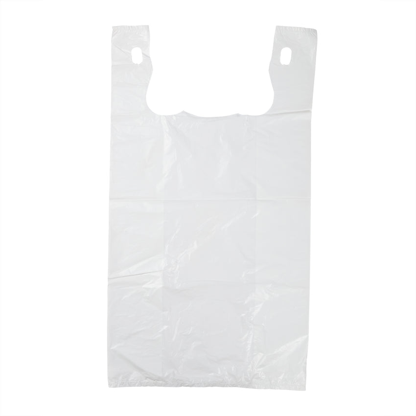 Bag T-Shirt LDPE S5 12x7x23" White, Case 1000