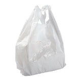 Bag T-Shirt LDPE S5 12x7x23" White, Case 1000