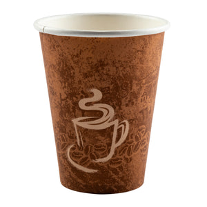 Cup Hot Paper Single Wall 12oz, Case 50x20