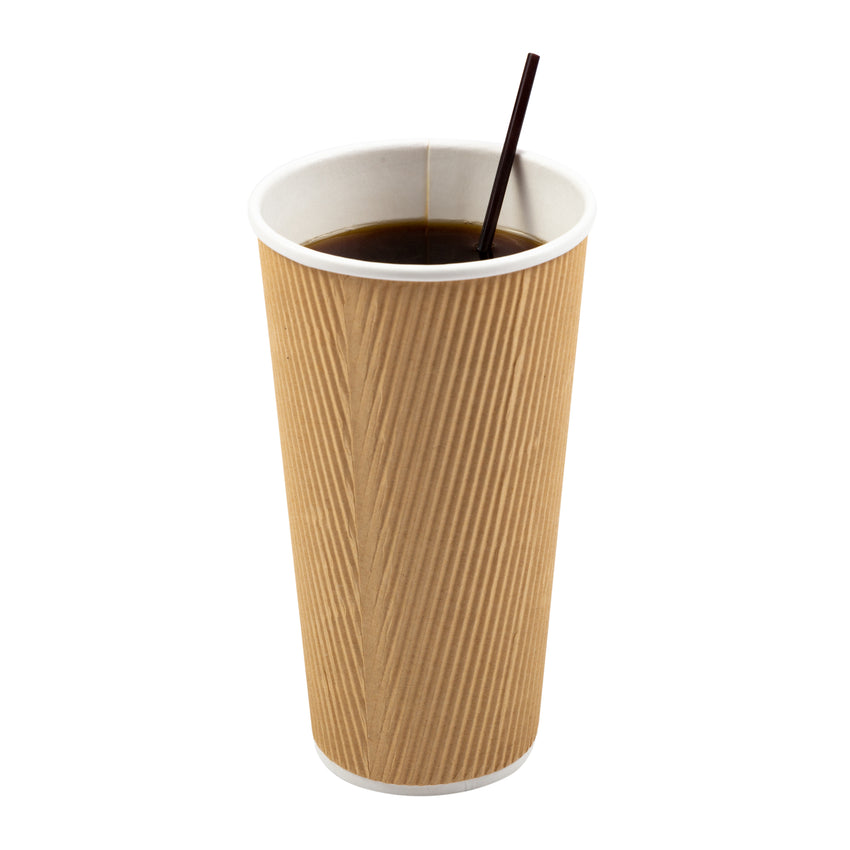 Stirrer Coffee Hollow 7" Brown, Case 850x9