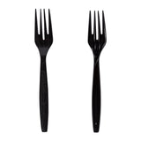 Fork HW Polystyrene Black Full Length, Case 1000