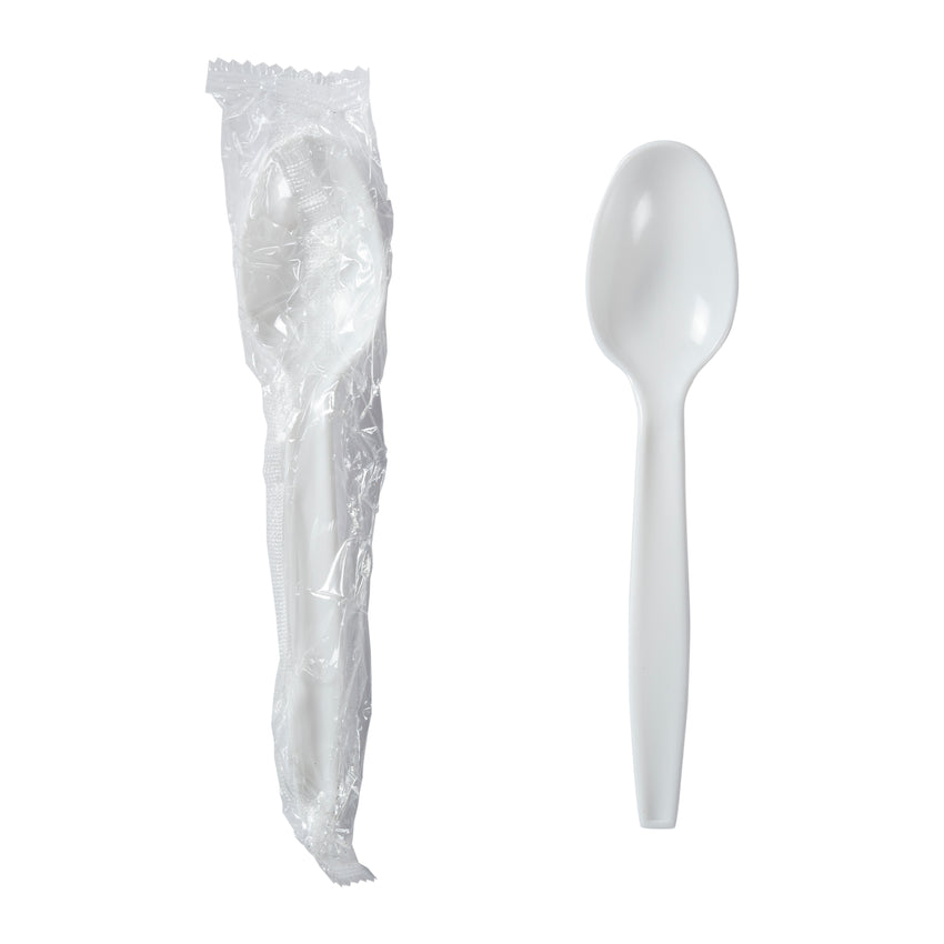Teaspoon MW Polystyrene White IW, Case 1000