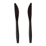 Knife MW Polystyrene Black Layer Packed, Case 1000