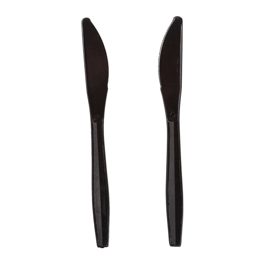 Knife MW Polystyrene Black Layer Packed, Case 1000