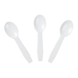 Taste Spoon Polystyrene 3" White, Case 200x15