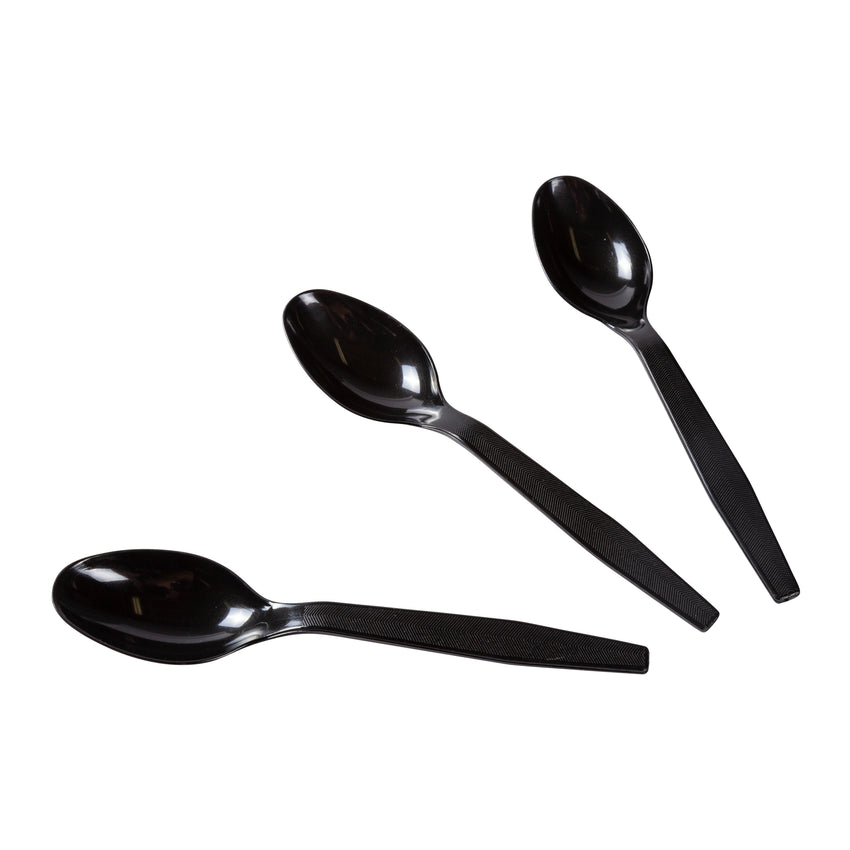 Teaspoon MW Polystyrene Black Layer Pack, Case 1000