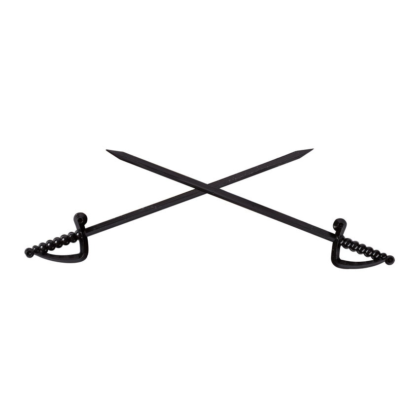 Sword Pick 4.5" Black, Case 2000