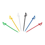 Sword Pick 4.5" Assorted Colours, Case 2000