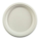 9" Round Plates, Overhead View
