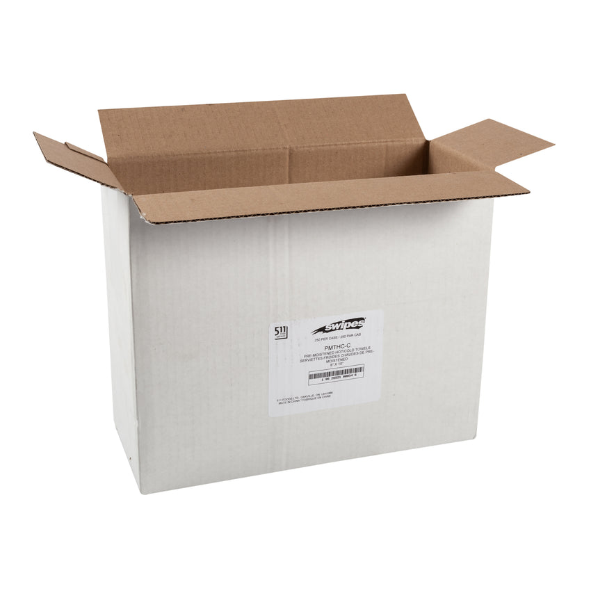 Towel Pre Moistened Hot Cold 8x10", Case 250