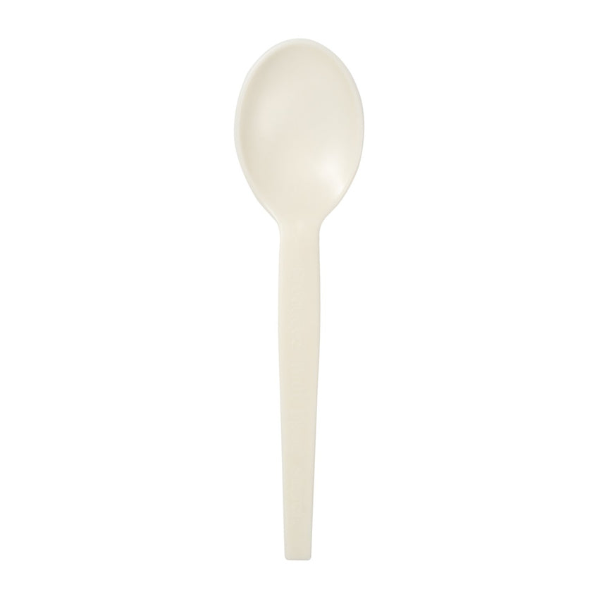 7" Soup Spoon Plant Starch Material