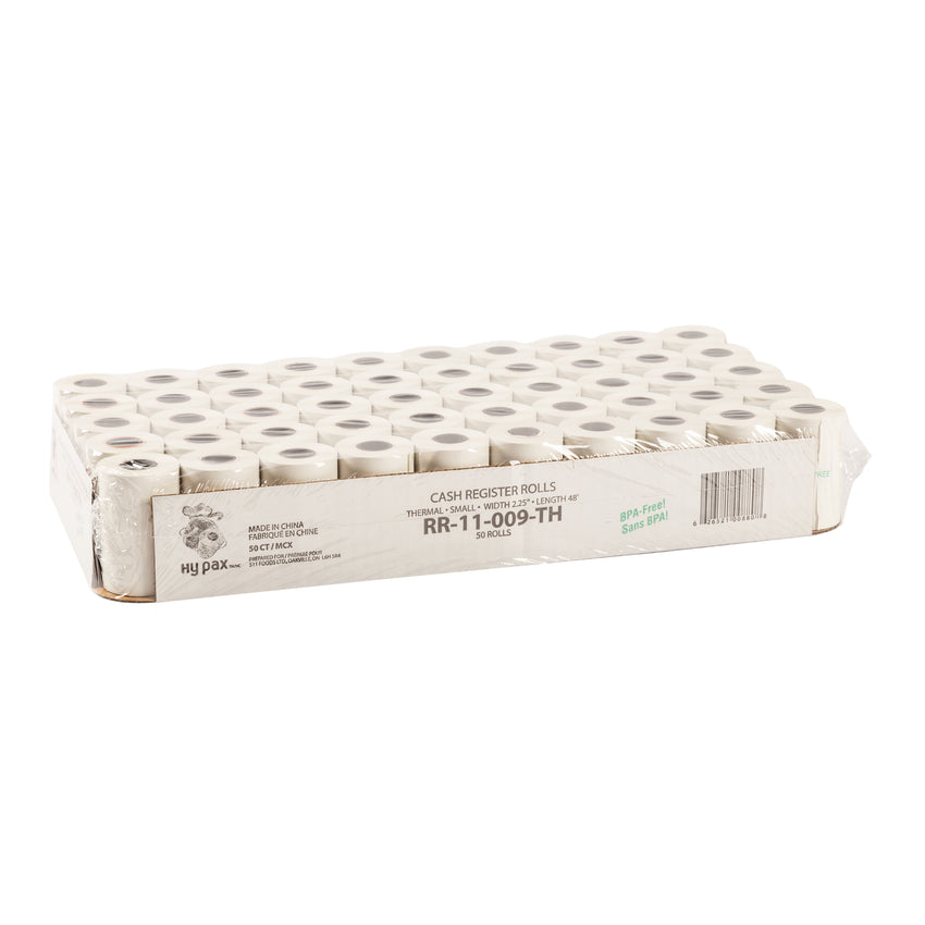 Register Roll Thermal Paper 2.25"x48', Case 50x4