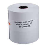 Register Roll 1 Ply 3"x165' White, Case 10x3