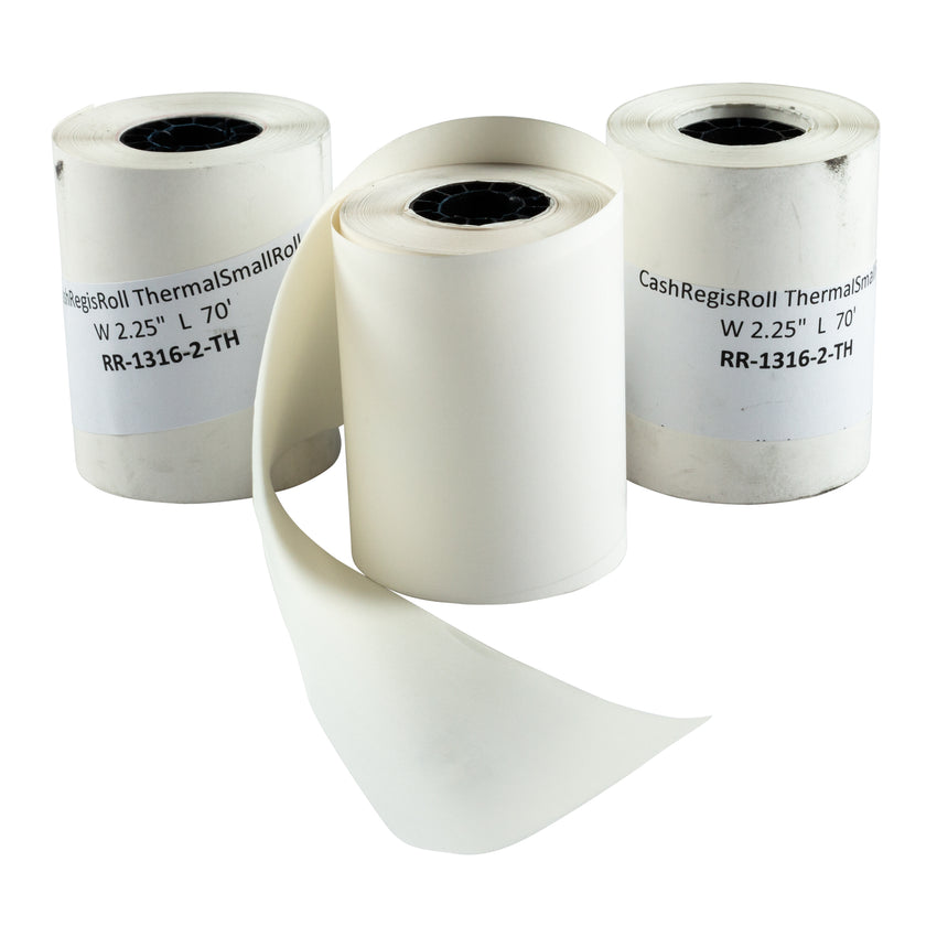 Register Roll Thermal Paper 2.25"x70', Case 25x4