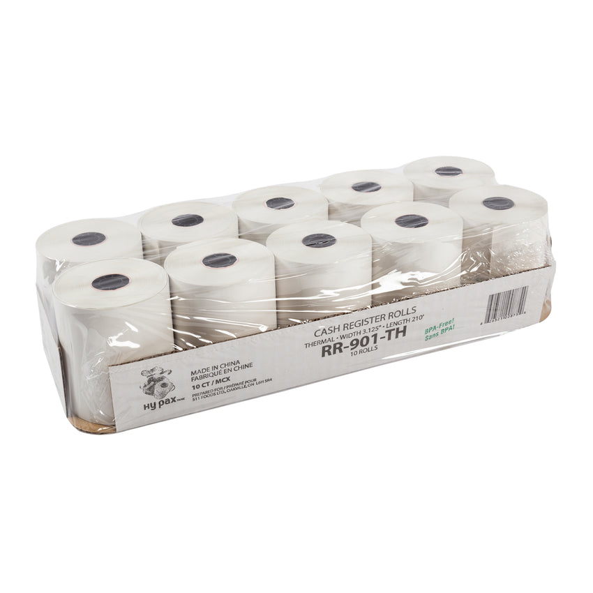 Register Roll Thermal Paper 3.125"x210', Case 10x3