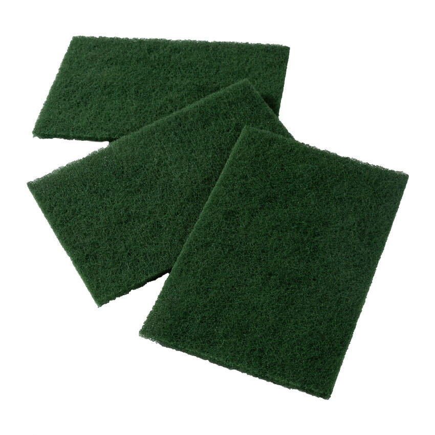 Scouring Pad Medium Duty Nylon Green, Case 10x10