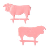 Steak Marker Medium Rare Pink, Case 500