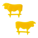 Steak Marker Medium Yellow, Case 500