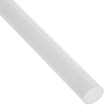 7.75" JUMBO UNWRAPPED CLEAR PLA STRAW, Detailed View