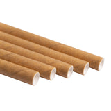 7.75" JUMBO UNWRAPPED KRAFT PAPER STRAW, Group View