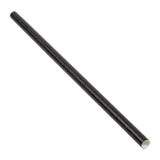 Eco Straw Cocktail Paper 5.75" Black Unwrapped, Case 500x8