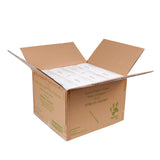 Eco Straw Giant Paper 10.25" White Unwrapped, Case 300x8