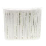 Eco Straw Jumbo Paper 7.75" White Paper Wrapped, Case 500x12