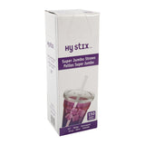 Straw Super Jumbo 10" White, Case 150x9