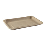 Tan Fiber Trays 8" x 5.75" x 0.6"