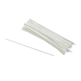 Twist Tie 7x1/8" White Paper, Case 2000x25