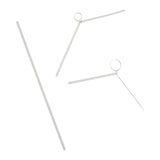 Twist Tie 7x1/8" White Paper, Case 2000x25